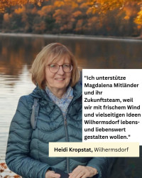 Heidi Kropstat, Wilhermsdorf