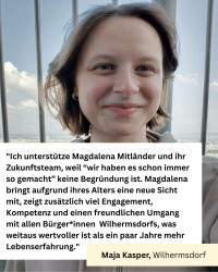 Maja Kasper, Wilhermsdorf