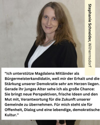 Stephanie Schneider, Wilhermsdorf