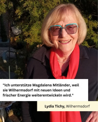 Lydia Tichy, Wilhermsdorf