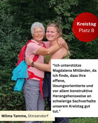 Wilma Tamme, Stinzendorf