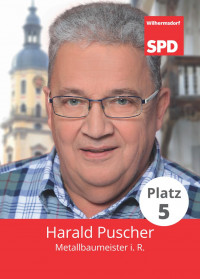 Harald Puscher, Liste 5, Platz 5